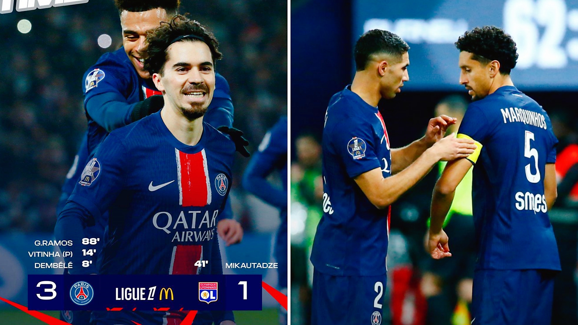 巴黎圣日耳曼主场大获全胜，继续领跑法甲的简单介绍