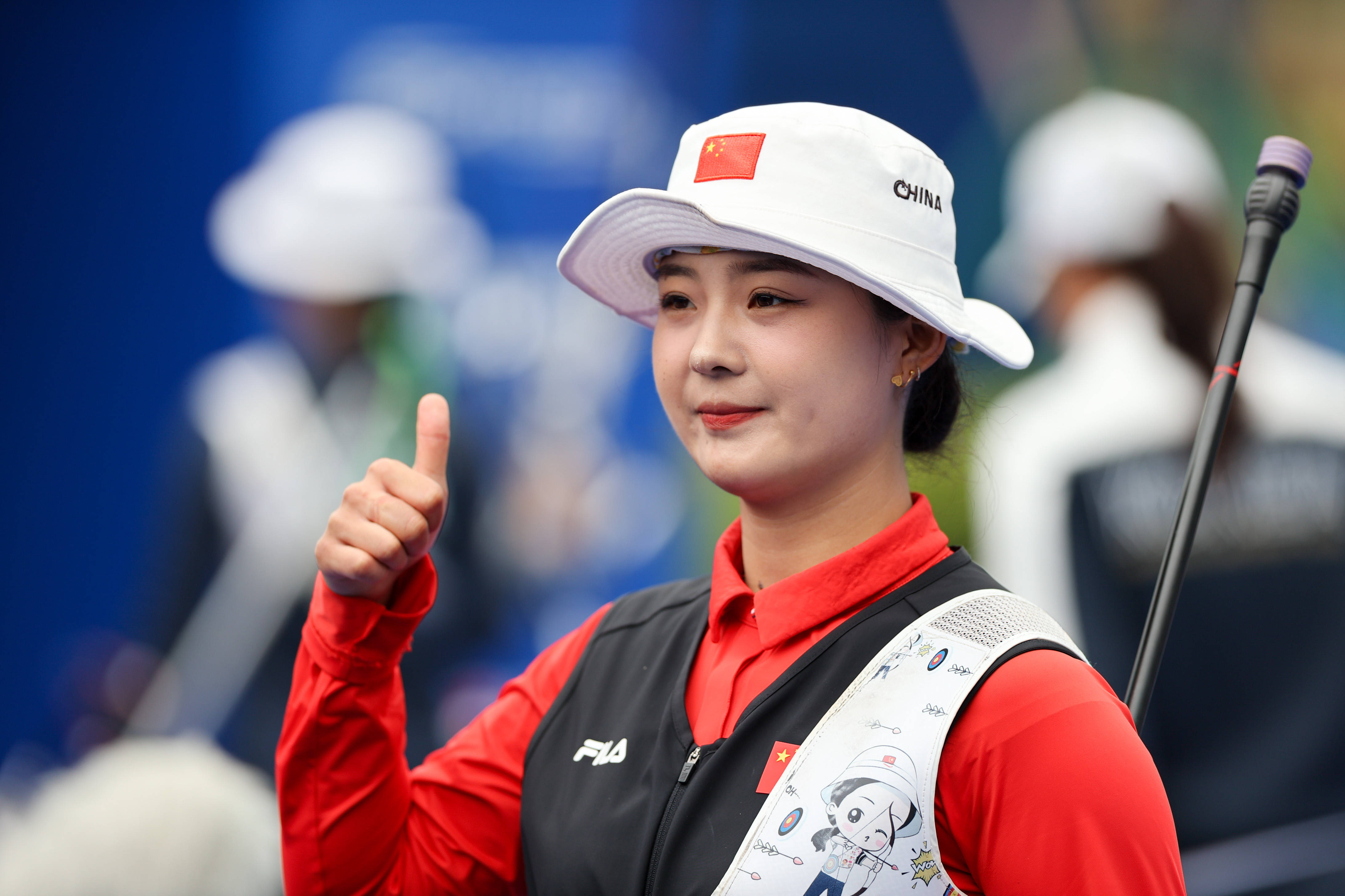 开云体育登录-韩国射箭选手准确命中靶心，夺冠在即