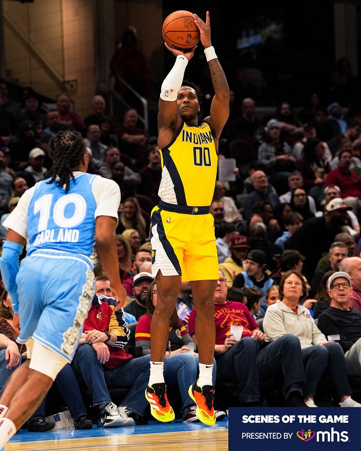 步行者逆转胜骑士,精彩一战