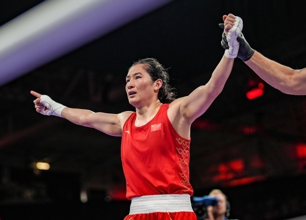 巴拿马拳击选手表现强势夺金