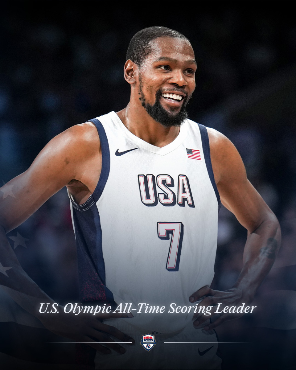 开云体育官网-美国男篮轻取塞尔维亚，杜兰特独得分